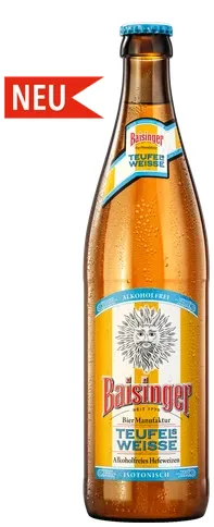 Baisinger Teufels Weisse - Alkoholfreies Hefeweizen