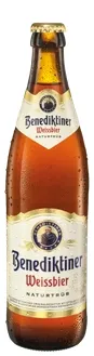 Benediktiner Weissbier Naturtrüb