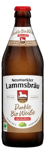 Neumarkter Lammsbräu BIO Dunkle Weiße Alkoholfrei