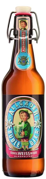 Allgäuer Büble Edelweissbier alkoholfrei