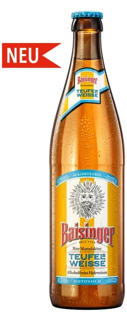 Baisinger Teufels Weisse - Alkoholfreies Hefeweizen