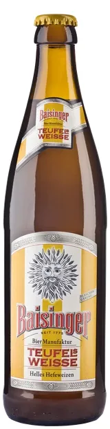 Baisinger Teufels Weisse Helles Hefeweizen