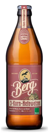 Berg 3-Korn Hefeweizen BIO