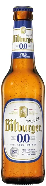 Bitburger Pils Alkoholfrei 0,0 %