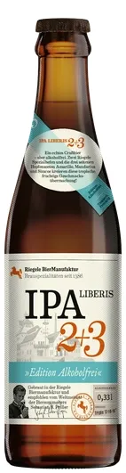 Riegele IPA Liberis 2+3 Edition Alkoholfrei