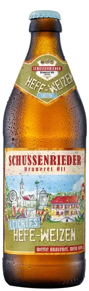 Schussenrieder Hefe-Weizen leicht