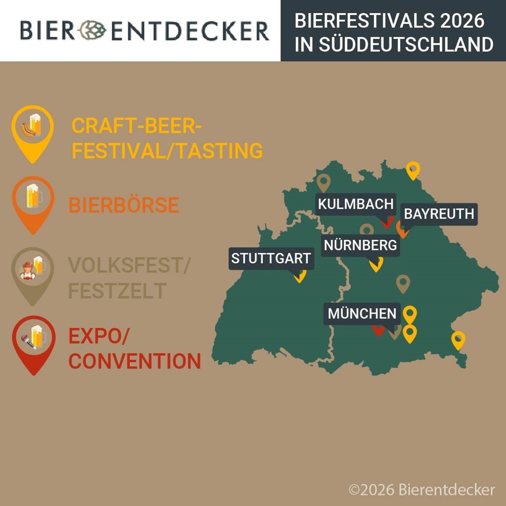 Bierfestivals in Süddeutschland