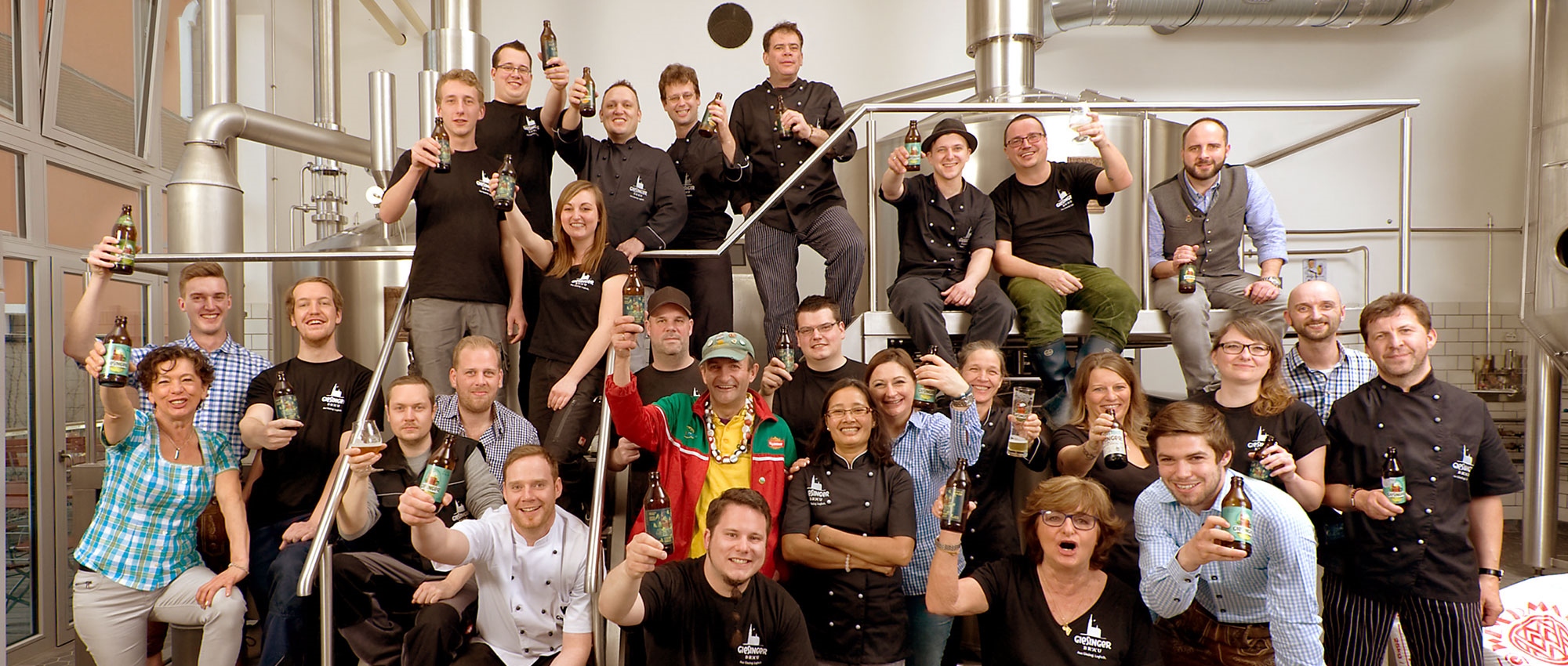 Die Brauerei hinter der Erhellung