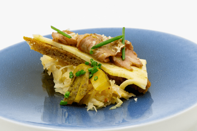 Brotzeit - Jause - Vesper mit Pils