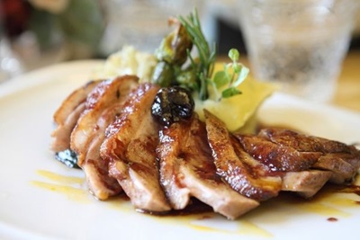 Ente in Schwarzbiersoße