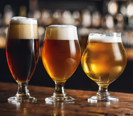 Verschiedene Altbier-Sorten