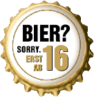 Bier erst ab 16 Logo